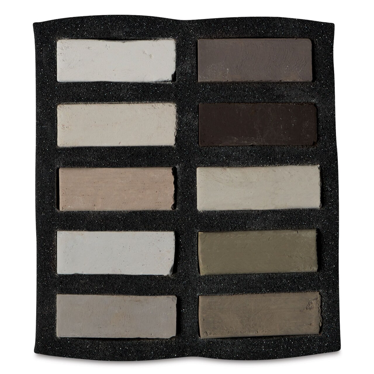 Art Spectrum Extra Soft Square Pastels - Umber and Earths, Set of 10